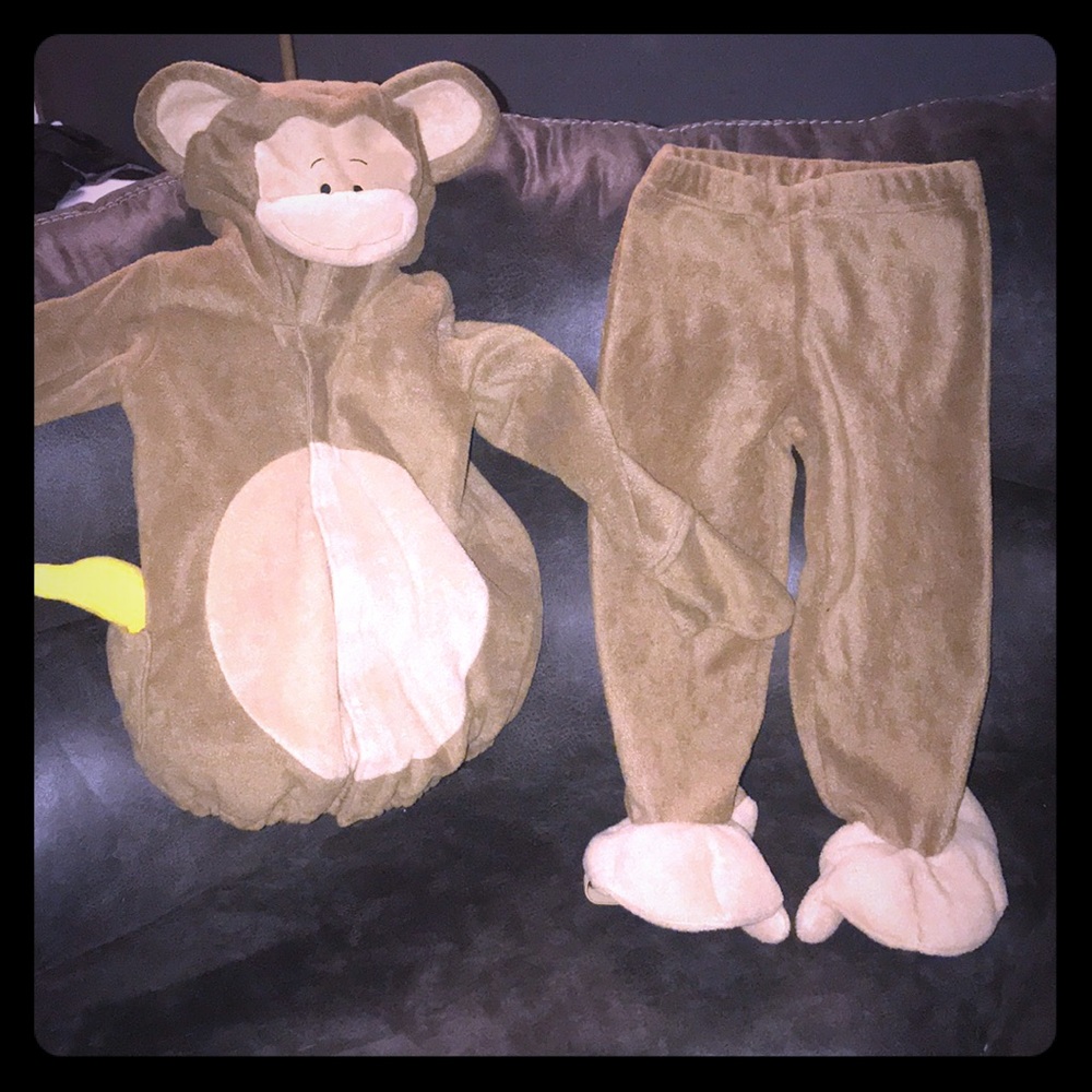 ADORABLE MONKEY unisex Costume size 4/5T